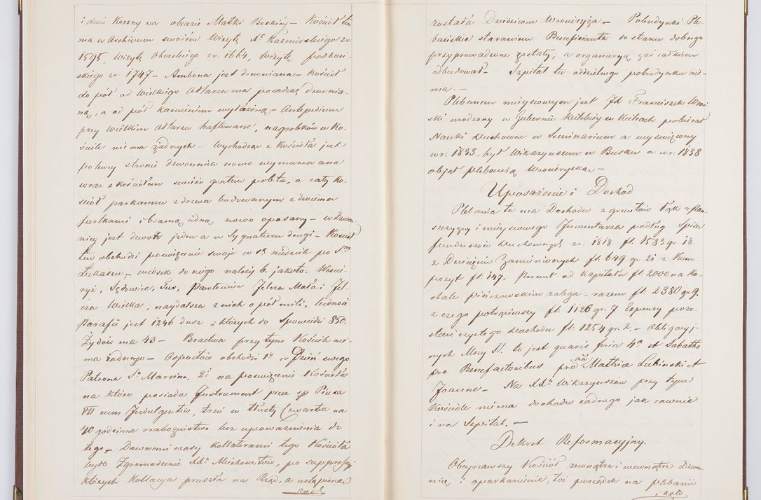 Zdjęcie nr 19 dla obiektu archiwalnego: [Akta wizytacji dekanatów Jędrzejów, Stopnica, Wiślica przeprowadzone przez Ludwika Łętowskiego, wikariusza generalnego krakowskiego w 1842 r.]