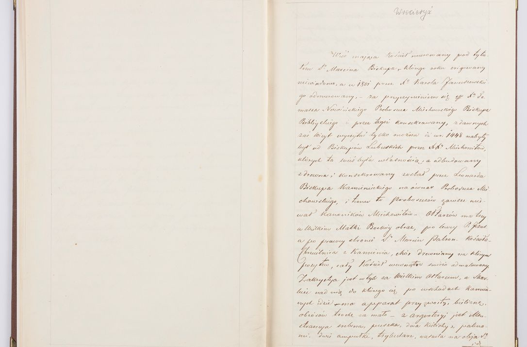 Zdjęcie nr 18 dla obiektu archiwalnego: [Akta wizytacji dekanatów Jędrzejów, Stopnica, Wiślica przeprowadzone przez Ludwika Łętowskiego, wikariusza generalnego krakowskiego w 1842 r.]