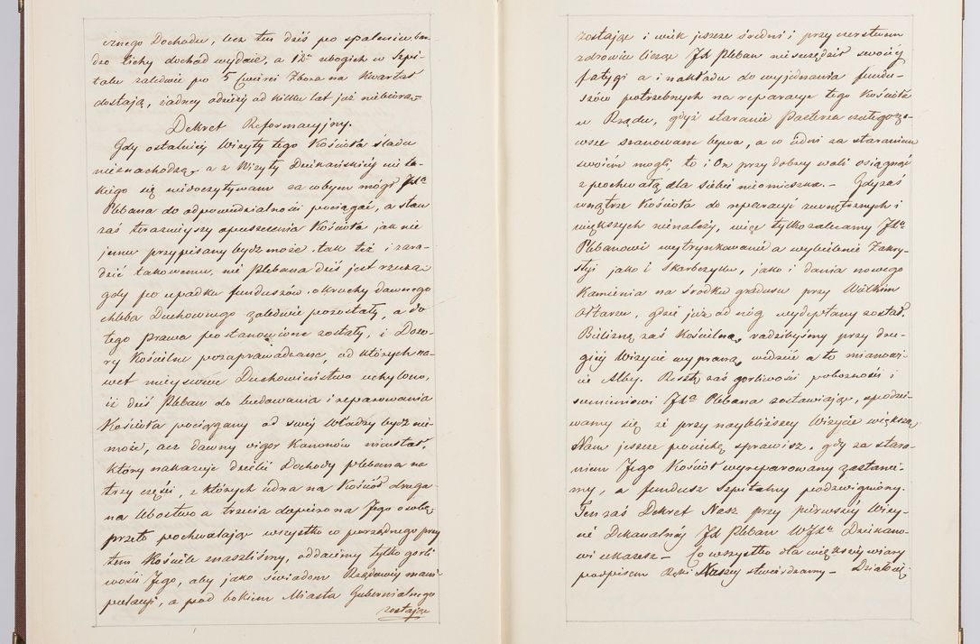 Zdjęcie nr 9 dla obiektu archiwalnego: [Akta wizytacji dekanatów Jędrzejów, Stopnica, Wiślica przeprowadzone przez Ludwika Łętowskiego, wikariusza generalnego krakowskiego w 1842 r.]