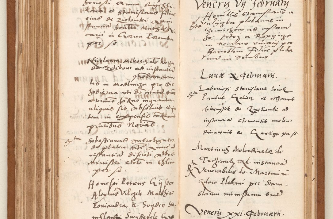Zdjęcie nr 162 dla obiektu archiwalnego: Acta pronunciationum, absolutoriarum a termino, relacionum, diligenciarum, consensuum in absolutionem, continuationum terminorum ad annum Domini MDLIIᵐ coram reverendo patre domino Petro Porembski canonico et officiali generali Cracoviensi, a die et mense infrascriptis continuantur.