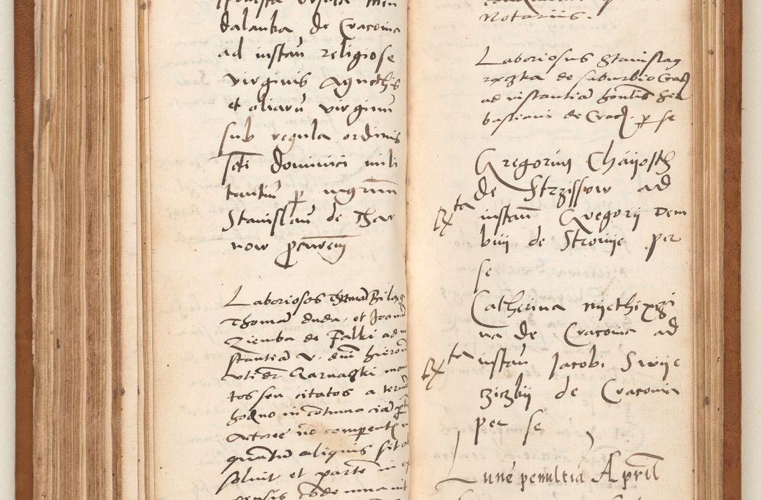 Zdjęcie nr 151 dla obiektu archiwalnego: Acta pronunciationum, absolutoriarum a termino, relacionum, diligenciarum, consensuum in absolutionem, continuationum terminorum ad annum Domini MDLIIᵐ coram reverendo patre domino Petro Porembski canonico et officiali generali Cracoviensi, a die et mense infrascriptis continuantur.