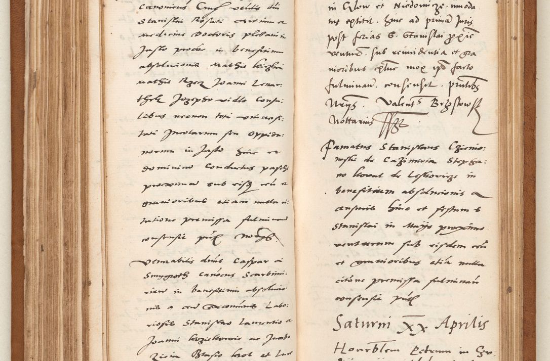 Zdjęcie nr 149 dla obiektu archiwalnego: Acta pronunciationum, absolutoriarum a termino, relacionum, diligenciarum, consensuum in absolutionem, continuationum terminorum ad annum Domini MDLIIᵐ coram reverendo patre domino Petro Porembski canonico et officiali generali Cracoviensi, a die et mense infrascriptis continuantur.