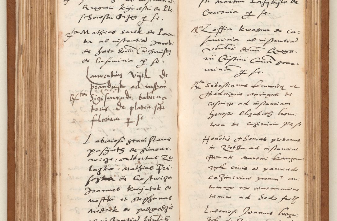 Zdjęcie nr 142 dla obiektu archiwalnego: Acta pronunciationum, absolutoriarum a termino, relacionum, diligenciarum, consensuum in absolutionem, continuationum terminorum ad annum Domini MDLIIᵐ coram reverendo patre domino Petro Porembski canonico et officiali generali Cracoviensi, a die et mense infrascriptis continuantur.