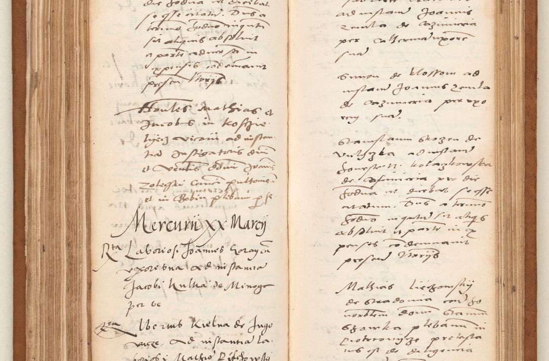 Zdjęcie nr 137 dla obiektu archiwalnego: Acta pronunciationum, absolutoriarum a termino, relacionum, diligenciarum, consensuum in absolutionem, continuationum terminorum ad annum Domini MDLIIᵐ coram reverendo patre domino Petro Porembski canonico et officiali generali Cracoviensi, a die et mense infrascriptis continuantur.