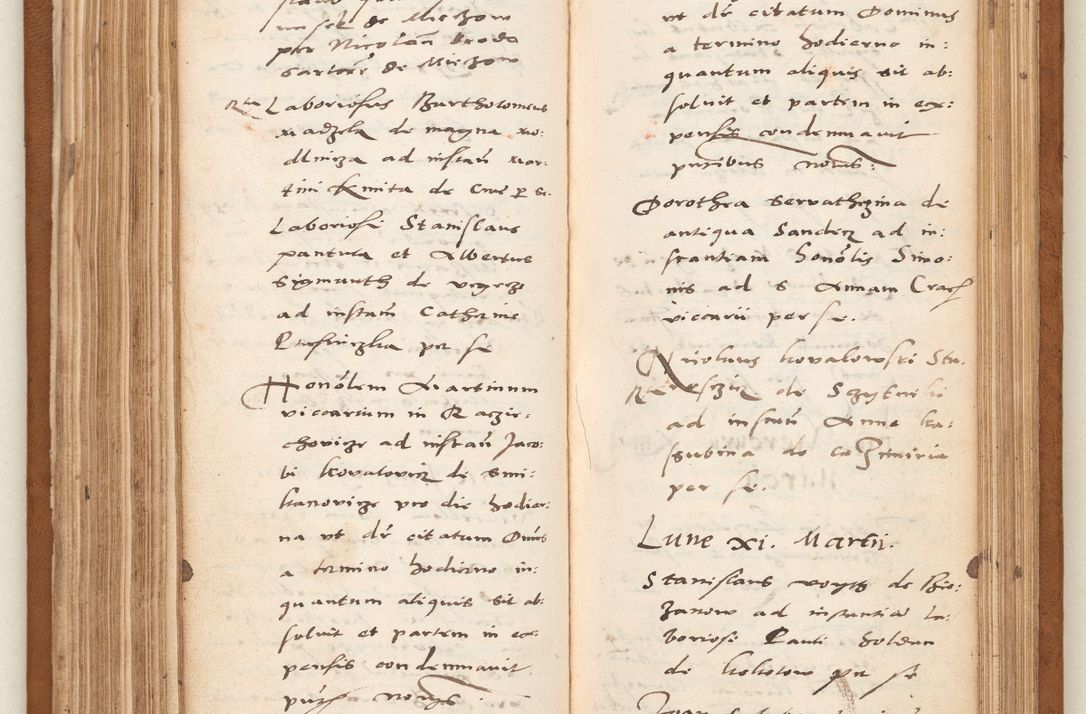 Zdjęcie nr 134 dla obiektu archiwalnego: Acta pronunciationum, absolutoriarum a termino, relacionum, diligenciarum, consensuum in absolutionem, continuationum terminorum ad annum Domini MDLIIᵐ coram reverendo patre domino Petro Porembski canonico et officiali generali Cracoviensi, a die et mense infrascriptis continuantur.