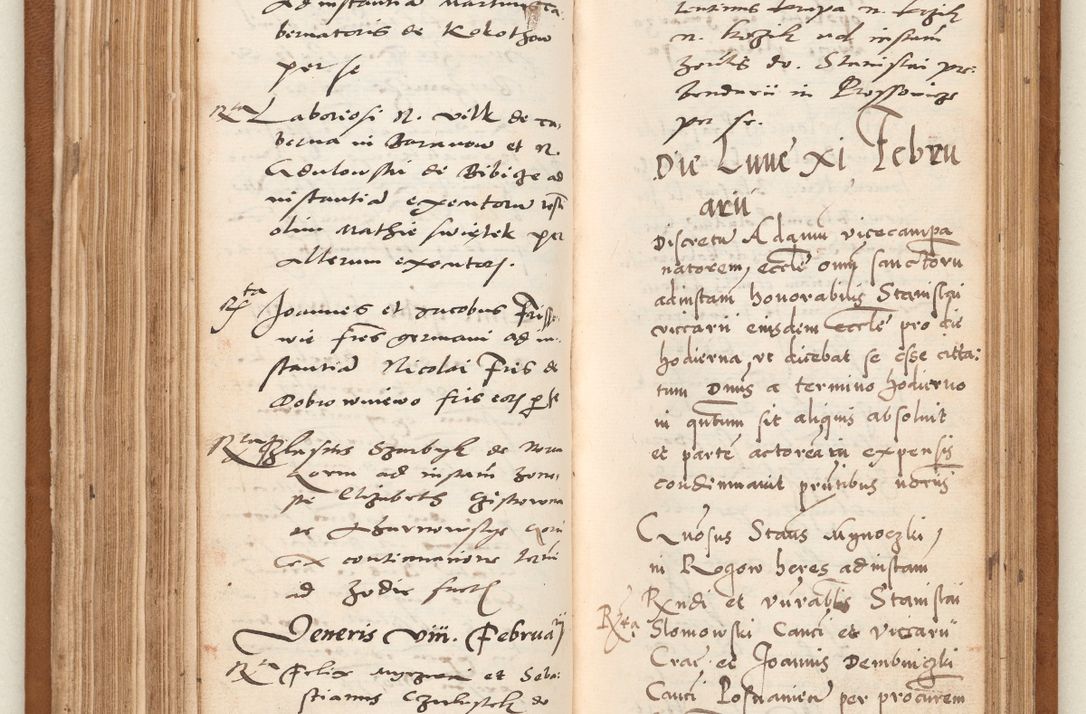 Zdjęcie nr 130 dla obiektu archiwalnego: Acta pronunciationum, absolutoriarum a termino, relacionum, diligenciarum, consensuum in absolutionem, continuationum terminorum ad annum Domini MDLIIᵐ coram reverendo patre domino Petro Porembski canonico et officiali generali Cracoviensi, a die et mense infrascriptis continuantur.