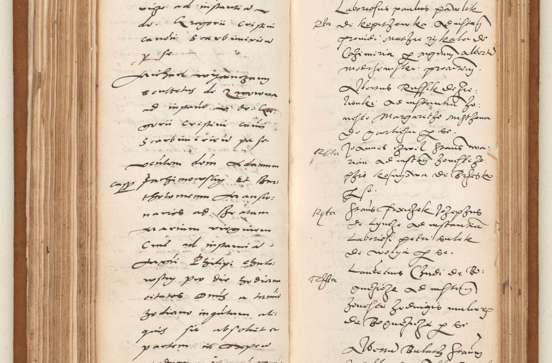 Zdjęcie nr 124 dla obiektu archiwalnego: Acta pronunciationum, absolutoriarum a termino, relacionum, diligenciarum, consensuum in absolutionem, continuationum terminorum ad annum Domini MDLIIᵐ coram reverendo patre domino Petro Porembski canonico et officiali generali Cracoviensi, a die et mense infrascriptis continuantur.