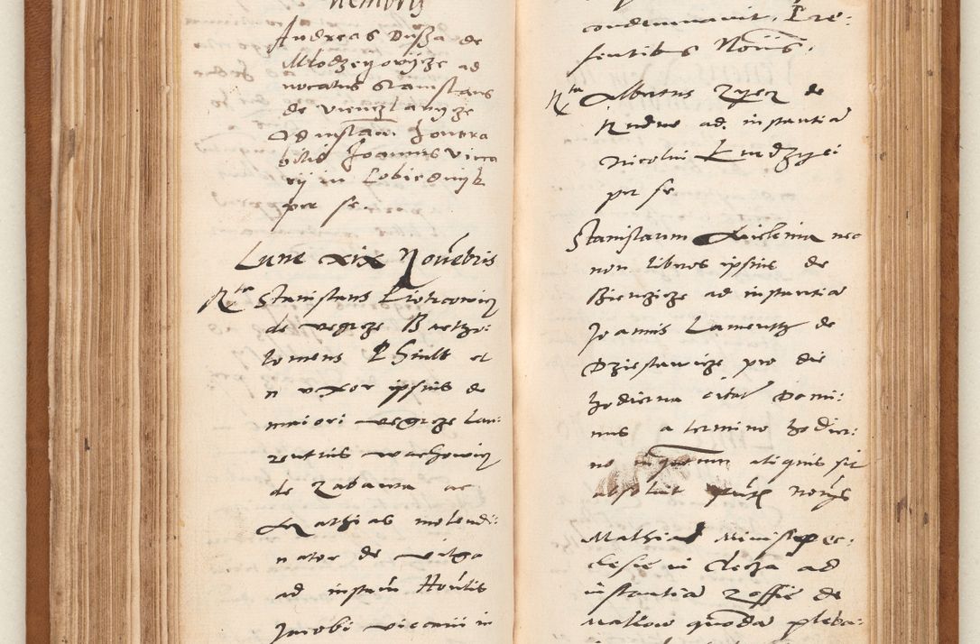 Zdjęcie nr 119 dla obiektu archiwalnego: Acta pronunciationum, absolutoriarum a termino, relacionum, diligenciarum, consensuum in absolutionem, continuationum terminorum ad annum Domini MDLIIᵐ coram reverendo patre domino Petro Porembski canonico et officiali generali Cracoviensi, a die et mense infrascriptis continuantur.