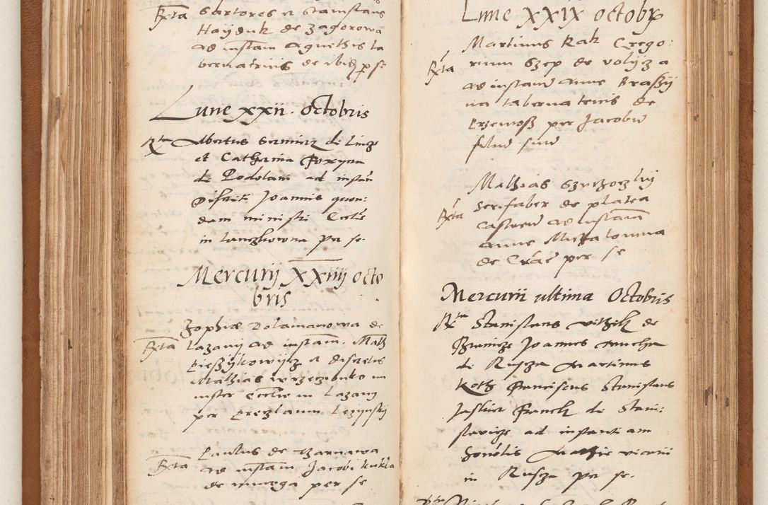 Zdjęcie nr 116 dla obiektu archiwalnego: Acta pronunciationum, absolutoriarum a termino, relacionum, diligenciarum, consensuum in absolutionem, continuationum terminorum ad annum Domini MDLIIᵐ coram reverendo patre domino Petro Porembski canonico et officiali generali Cracoviensi, a die et mense infrascriptis continuantur.
