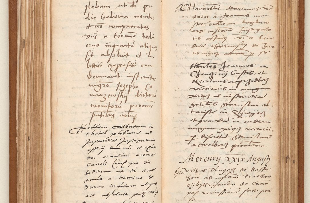 Zdjęcie nr 108 dla obiektu archiwalnego: Acta pronunciationum, absolutoriarum a termino, relacionum, diligenciarum, consensuum in absolutionem, continuationum terminorum ad annum Domini MDLIIᵐ coram reverendo patre domino Petro Porembski canonico et officiali generali Cracoviensi, a die et mense infrascriptis continuantur.