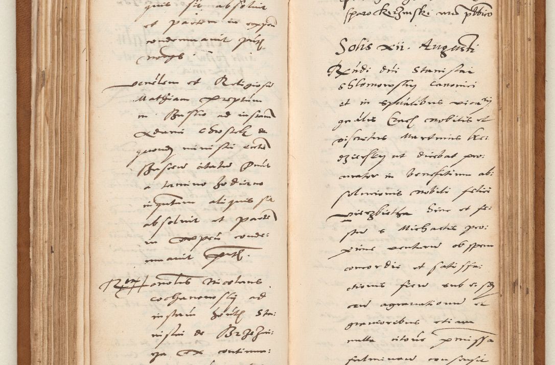 Zdjęcie nr 106 dla obiektu archiwalnego: Acta pronunciationum, absolutoriarum a termino, relacionum, diligenciarum, consensuum in absolutionem, continuationum terminorum ad annum Domini MDLIIᵐ coram reverendo patre domino Petro Porembski canonico et officiali generali Cracoviensi, a die et mense infrascriptis continuantur.