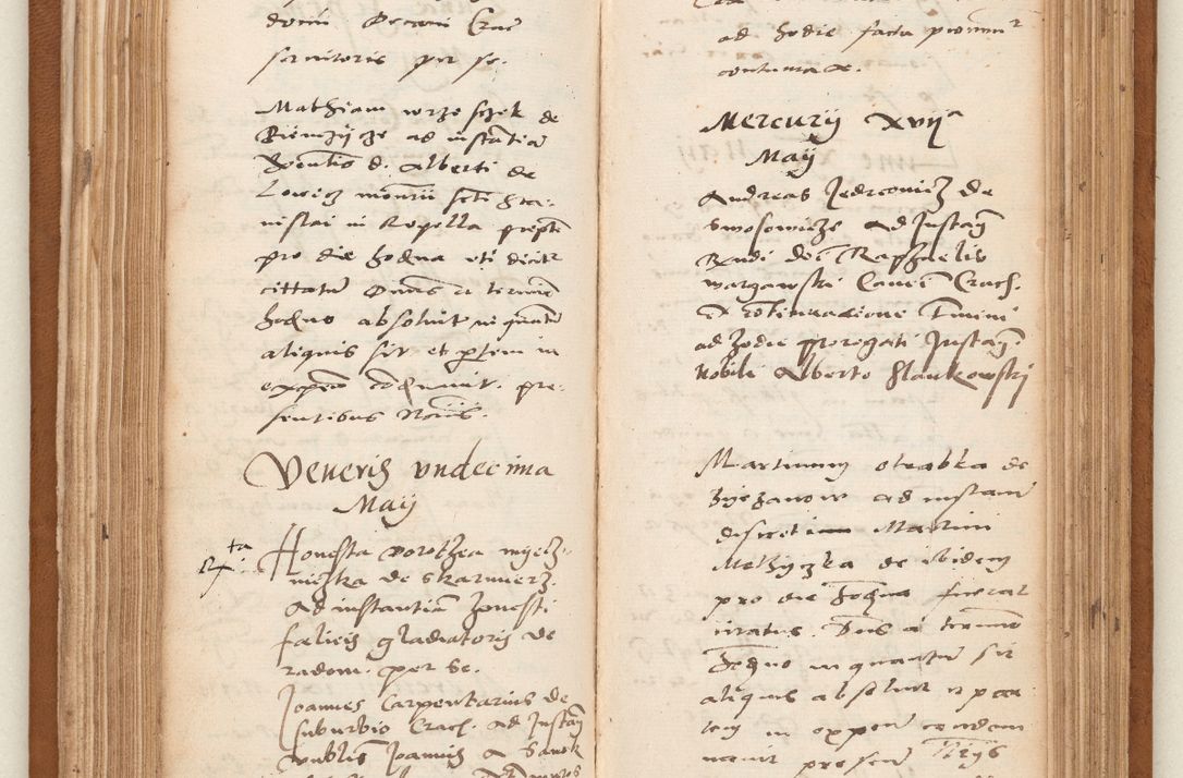Zdjęcie nr 99 dla obiektu archiwalnego: Acta pronunciationum, absolutoriarum a termino, relacionum, diligenciarum, consensuum in absolutionem, continuationum terminorum ad annum Domini MDLIIᵐ coram reverendo patre domino Petro Porembski canonico et officiali generali Cracoviensi, a die et mense infrascriptis continuantur.