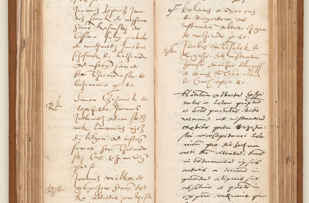 Zdjęcie nr 85 dla obiektu archiwalnego: Acta pronunciationum, absolutoriarum a termino, relacionum, diligenciarum, consensuum in absolutionem, continuationum terminorum ad annum Domini MDLIIᵐ coram reverendo patre domino Petro Porembski canonico et officiali generali Cracoviensi, a die et mense infrascriptis continuantur.