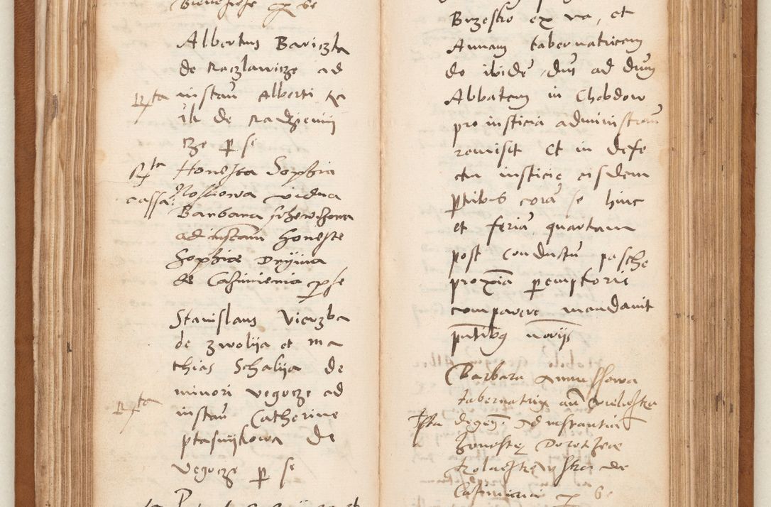 Zdjęcie nr 82 dla obiektu archiwalnego: Acta pronunciationum, absolutoriarum a termino, relacionum, diligenciarum, consensuum in absolutionem, continuationum terminorum ad annum Domini MDLIIᵐ coram reverendo patre domino Petro Porembski canonico et officiali generali Cracoviensi, a die et mense infrascriptis continuantur.