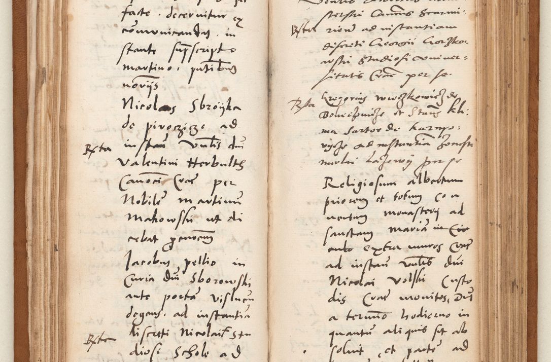 Zdjęcie nr 68 dla obiektu archiwalnego: Acta pronunciationum, absolutoriarum a termino, relacionum, diligenciarum, consensuum in absolutionem, continuationum terminorum ad annum Domini MDLIIᵐ coram reverendo patre domino Petro Porembski canonico et officiali generali Cracoviensi, a die et mense infrascriptis continuantur.