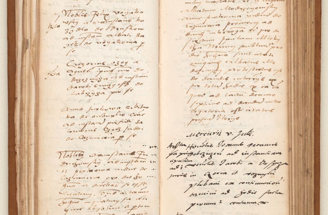 Zdjęcie nr 49 dla obiektu archiwalnego: Acta pronunciationum, absolutoriarum a termino, relacionum, diligenciarum, consensuum in absolutionem, continuationum terminorum ad annum Domini MDLIIᵐ coram reverendo patre domino Petro Porembski canonico et officiali generali Cracoviensi, a die et mense infrascriptis continuantur.