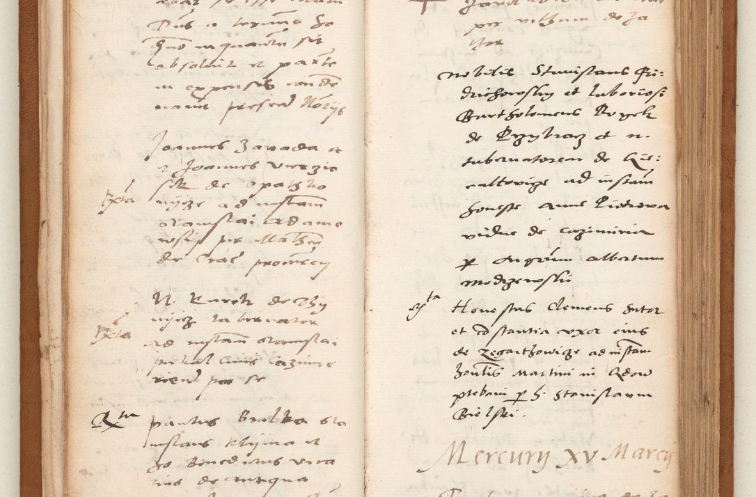 Zdjęcie nr 23 dla obiektu archiwalnego: Acta pronunciationum, absolutoriarum a termino, relacionum, diligenciarum, consensuum in absolutionem, continuationum terminorum ad annum Domini MDLIIᵐ coram reverendo patre domino Petro Porembski canonico et officiali generali Cracoviensi, a die et mense infrascriptis continuantur.