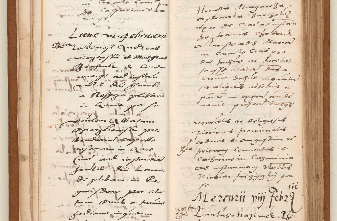 Zdjęcie nr 13 dla obiektu archiwalnego: Acta pronunciationum, absolutoriarum a termino, relacionum, diligenciarum, consensuum in absolutionem, continuationum terminorum ad annum Domini MDLIIᵐ coram reverendo patre domino Petro Porembski canonico et officiali generali Cracoviensi, a die et mense infrascriptis continuantur.
