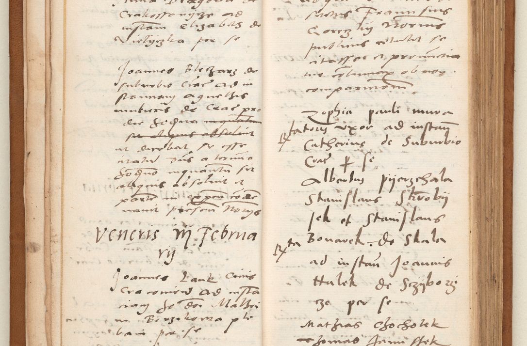 Zdjęcie nr 12 dla obiektu archiwalnego: Acta pronunciationum, absolutoriarum a termino, relacionum, diligenciarum, consensuum in absolutionem, continuationum terminorum ad annum Domini MDLIIᵐ coram reverendo patre domino Petro Porembski canonico et officiali generali Cracoviensi, a die et mense infrascriptis continuantur.