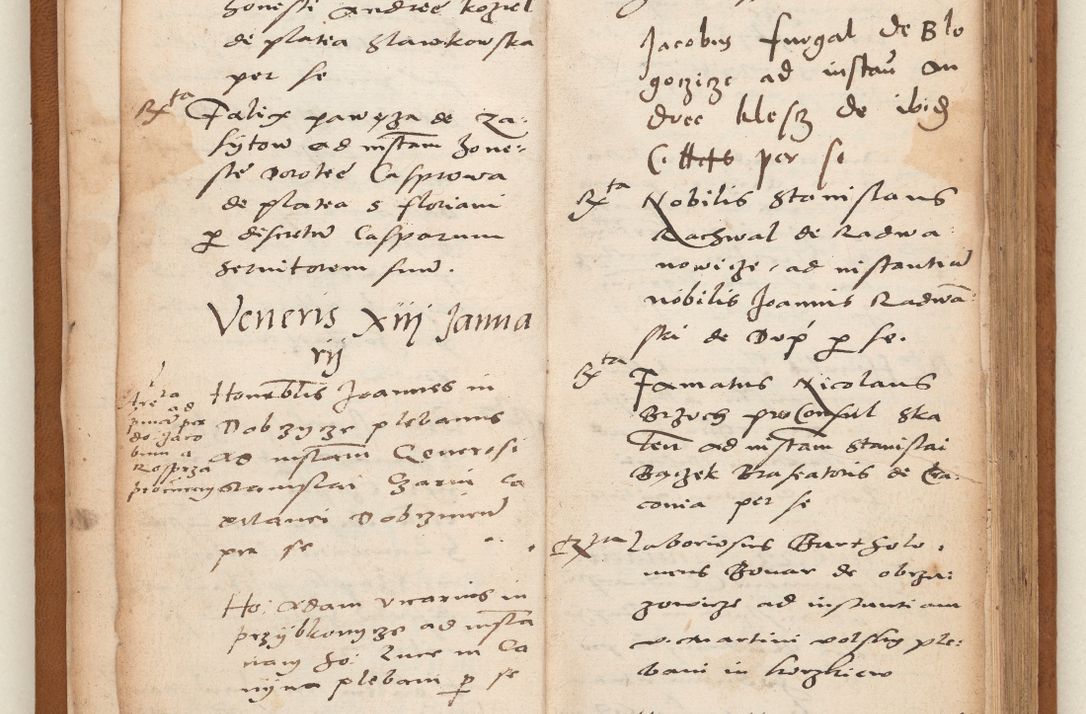Zdjęcie nr 8 dla obiektu archiwalnego: Acta pronunciationum, absolutoriarum a termino, relacionum, diligenciarum, consensuum in absolutionem, continuationum terminorum ad annum Domini MDLIIᵐ coram reverendo patre domino Petro Porembski canonico et officiali generali Cracoviensi, a die et mense infrascriptis continuantur.