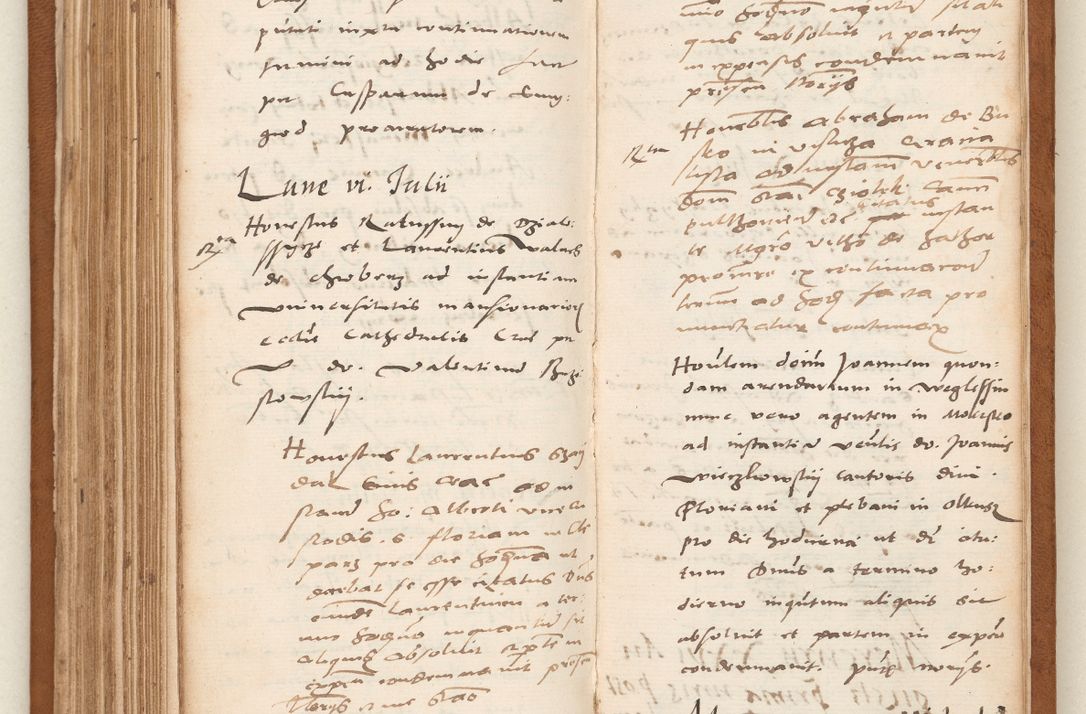 Zdjęcie nr 192 dla obiektu archiwalnego: Acta pronunciationum, absolutoriarum a termino, relacionum, diligenciarum, consensuum in absolutionem, continuationum terminorum ad annum Domini MDLIIᵐ coram reverendo patre domino Petro Porembski canonico et officiali generali Cracoviensi, a die et mense infrascriptis continuantur.