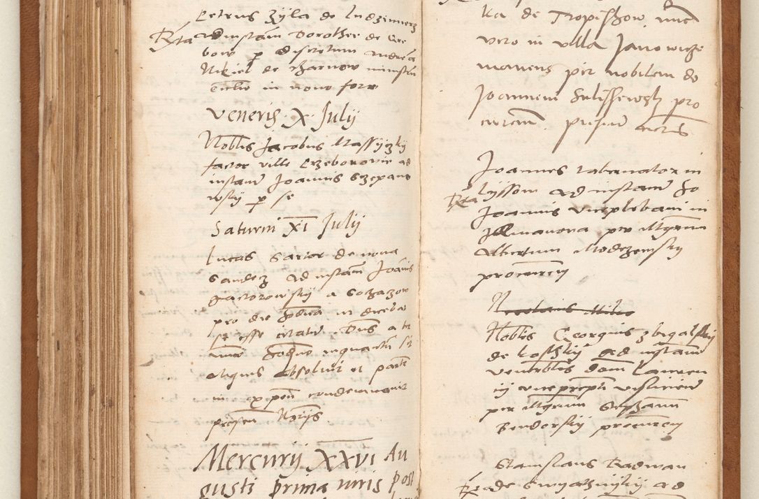 Zdjęcie nr 193 dla obiektu archiwalnego: Acta pronunciationum, absolutoriarum a termino, relacionum, diligenciarum, consensuum in absolutionem, continuationum terminorum ad annum Domini MDLIIᵐ coram reverendo patre domino Petro Porembski canonico et officiali generali Cracoviensi, a die et mense infrascriptis continuantur.