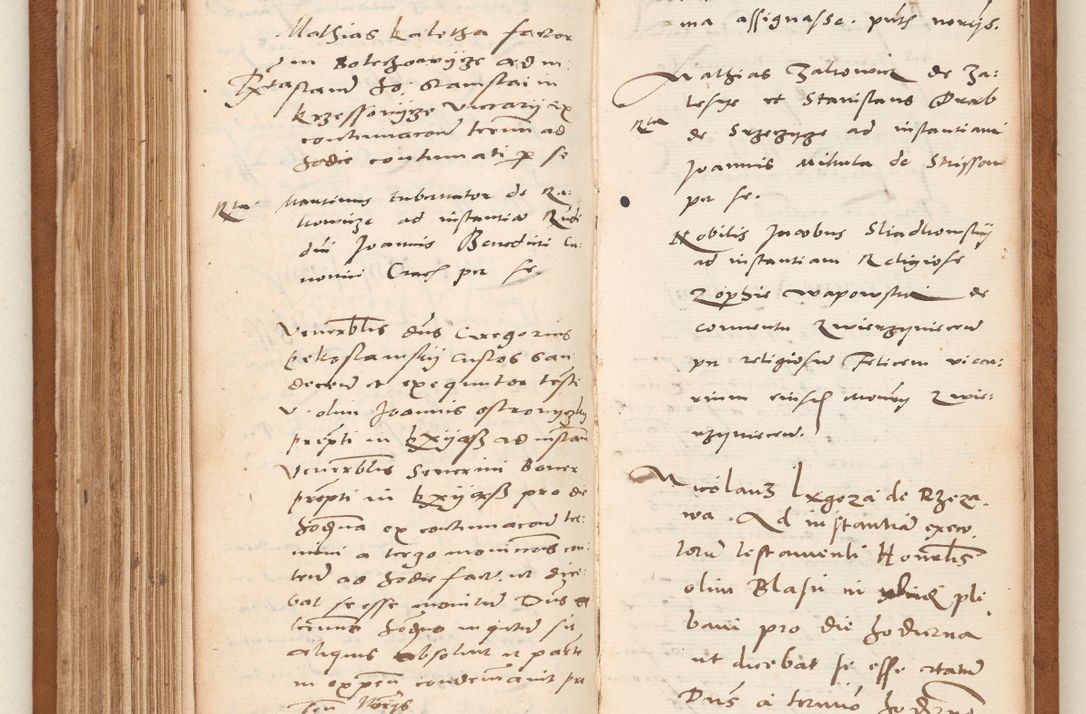 Zdjęcie nr 189 dla obiektu archiwalnego: Acta pronunciationum, absolutoriarum a termino, relacionum, diligenciarum, consensuum in absolutionem, continuationum terminorum ad annum Domini MDLIIᵐ coram reverendo patre domino Petro Porembski canonico et officiali generali Cracoviensi, a die et mense infrascriptis continuantur.