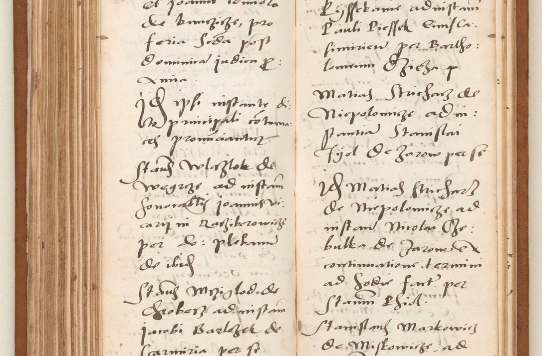 Zdjęcie nr 175 dla obiektu archiwalnego: Acta pronunciationum, absolutoriarum a termino, relacionum, diligenciarum, consensuum in absolutionem, continuationum terminorum ad annum Domini MDLIIᵐ coram reverendo patre domino Petro Porembski canonico et officiali generali Cracoviensi, a die et mense infrascriptis continuantur.