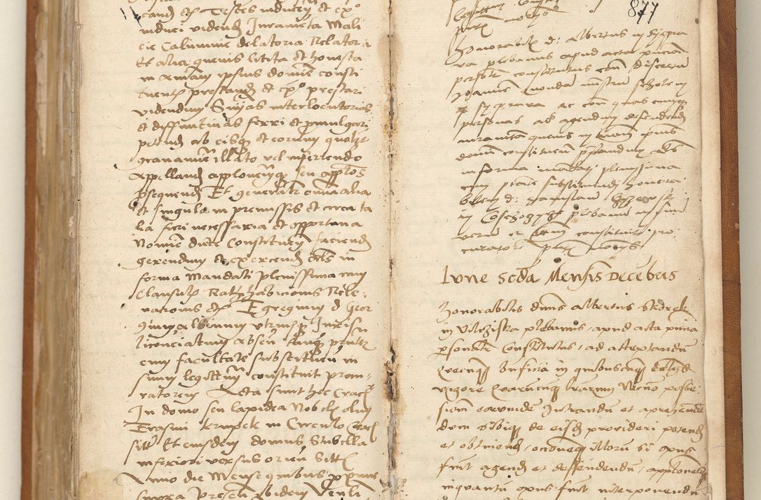 Zdjęcie nr 218 dla obiektu archiwalnego: Ac[ta con]stitutio[num procuratorum] coram [reve]rendo pa[tre domino] Nicola[o Be]dlenski [scho]lastico [vica]rioque i[n spiritua]libus [generali] Cra[coviensi] an[no Domini millesimo quingentesimo vigesimo octavo].