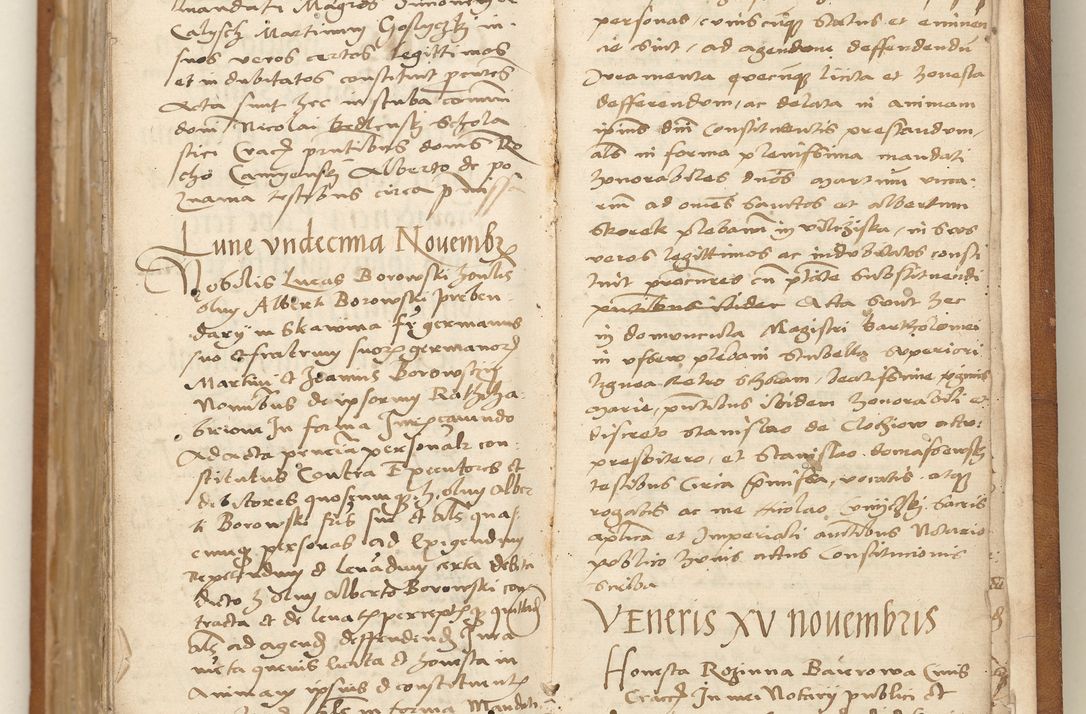 Zdjęcie nr 217 dla obiektu archiwalnego: Ac[ta con]stitutio[num procuratorum] coram [reve]rendo pa[tre domino] Nicola[o Be]dlenski [scho]lastico [vica]rioque i[n spiritua]libus [generali] Cra[coviensi] an[no Domini millesimo quingentesimo vigesimo octavo].