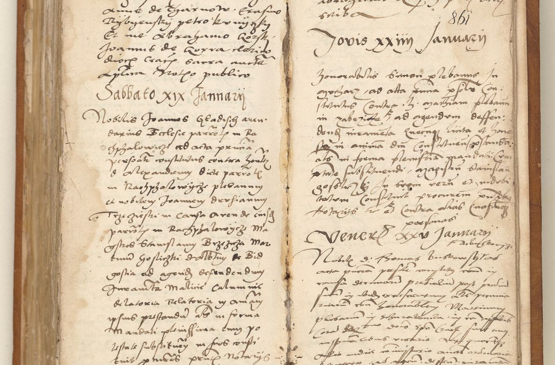 Zdjęcie nr 210 dla obiektu archiwalnego: Ac[ta con]stitutio[num procuratorum] coram [reve]rendo pa[tre domino] Nicola[o Be]dlenski [scho]lastico [vica]rioque i[n spiritua]libus [generali] Cra[coviensi] an[no Domini millesimo quingentesimo vigesimo octavo].