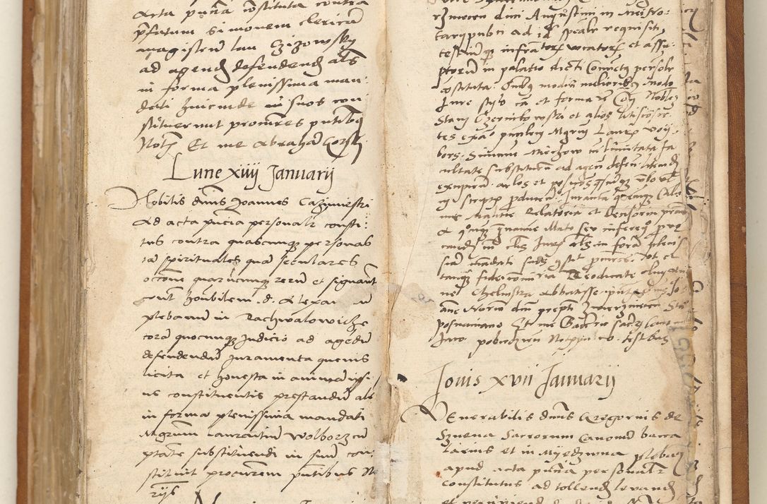 Zdjęcie nr 208 dla obiektu archiwalnego: Ac[ta con]stitutio[num procuratorum] coram [reve]rendo pa[tre domino] Nicola[o Be]dlenski [scho]lastico [vica]rioque i[n spiritua]libus [generali] Cra[coviensi] an[no Domini millesimo quingentesimo vigesimo octavo].