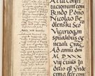 Zdjęcie nr 205 dla obiektu archiwalnego: Ac[ta con]stitutio[num procuratorum] coram [reve]rendo pa[tre domino] Nicola[o Be]dlenski [scho]lastico [vica]rioque i[n spiritua]libus [generali] Cra[coviensi] an[no Domini millesimo quingentesimo vigesimo octavo].