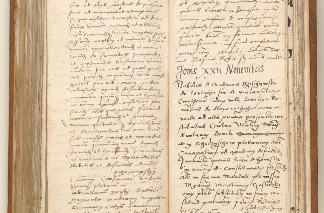 Zdjęcie nr 200 dla obiektu archiwalnego: Ac[ta con]stitutio[num procuratorum] coram [reve]rendo pa[tre domino] Nicola[o Be]dlenski [scho]lastico [vica]rioque i[n spiritua]libus [generali] Cra[coviensi] an[no Domini millesimo quingentesimo vigesimo octavo].