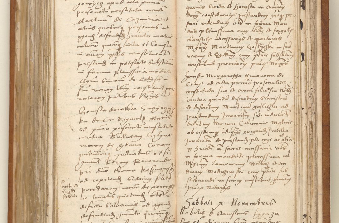 Zdjęcie nr 197 dla obiektu archiwalnego: Ac[ta con]stitutio[num procuratorum] coram [reve]rendo pa[tre domino] Nicola[o Be]dlenski [scho]lastico [vica]rioque i[n spiritua]libus [generali] Cra[coviensi] an[no Domini millesimo quingentesimo vigesimo octavo].