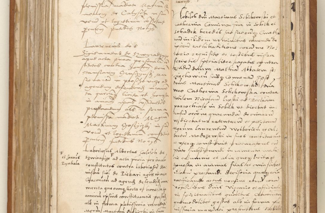 Zdjęcie nr 189 dla obiektu archiwalnego: Ac[ta con]stitutio[num procuratorum] coram [reve]rendo pa[tre domino] Nicola[o Be]dlenski [scho]lastico [vica]rioque i[n spiritua]libus [generali] Cra[coviensi] an[no Domini millesimo quingentesimo vigesimo octavo].