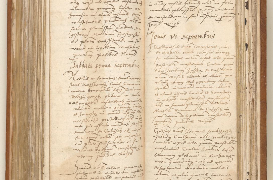 Zdjęcie nr 188 dla obiektu archiwalnego: Ac[ta con]stitutio[num procuratorum] coram [reve]rendo pa[tre domino] Nicola[o Be]dlenski [scho]lastico [vica]rioque i[n spiritua]libus [generali] Cra[coviensi] an[no Domini millesimo quingentesimo vigesimo octavo].