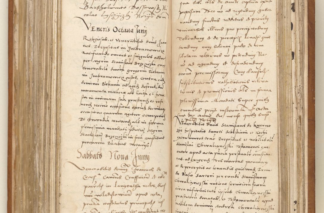 Zdjęcie nr 179 dla obiektu archiwalnego: Ac[ta con]stitutio[num procuratorum] coram [reve]rendo pa[tre domino] Nicola[o Be]dlenski [scho]lastico [vica]rioque i[n spiritua]libus [generali] Cra[coviensi] an[no Domini millesimo quingentesimo vigesimo octavo].