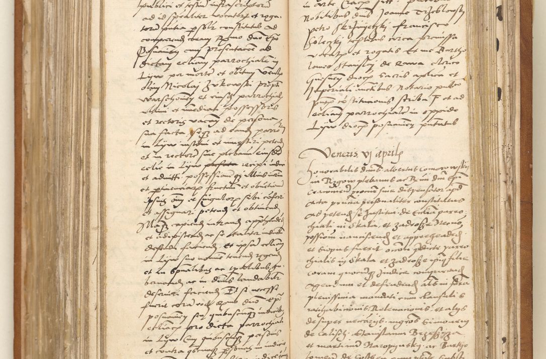 Zdjęcie nr 166 dla obiektu archiwalnego: Ac[ta con]stitutio[num procuratorum] coram [reve]rendo pa[tre domino] Nicola[o Be]dlenski [scho]lastico [vica]rioque i[n spiritua]libus [generali] Cra[coviensi] an[no Domini millesimo quingentesimo vigesimo octavo].