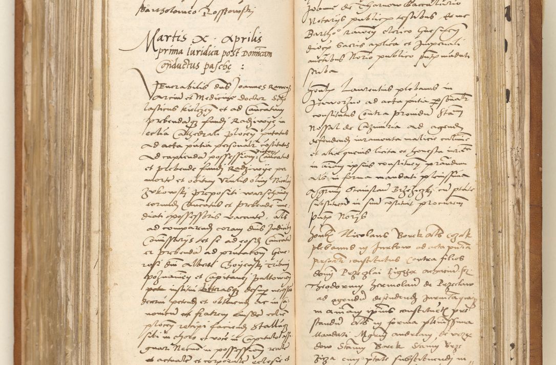 Zdjęcie nr 168 dla obiektu archiwalnego: Ac[ta con]stitutio[num procuratorum] coram [reve]rendo pa[tre domino] Nicola[o Be]dlenski [scho]lastico [vica]rioque i[n spiritua]libus [generali] Cra[coviensi] an[no Domini millesimo quingentesimo vigesimo octavo].