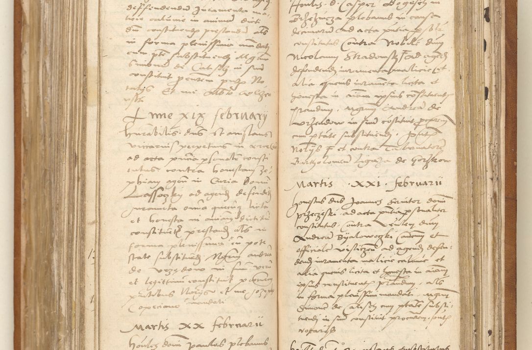 Zdjęcie nr 159 dla obiektu archiwalnego: Ac[ta con]stitutio[num procuratorum] coram [reve]rendo pa[tre domino] Nicola[o Be]dlenski [scho]lastico [vica]rioque i[n spiritua]libus [generali] Cra[coviensi] an[no Domini millesimo quingentesimo vigesimo octavo].