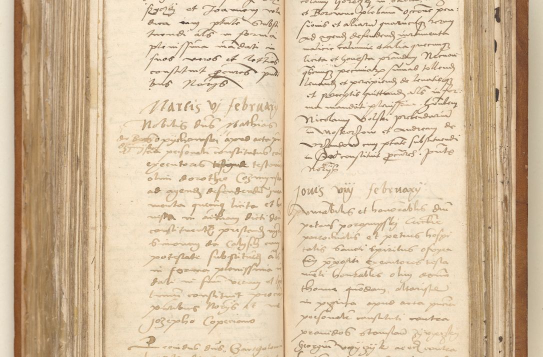 Zdjęcie nr 158 dla obiektu archiwalnego: Ac[ta con]stitutio[num procuratorum] coram [reve]rendo pa[tre domino] Nicola[o Be]dlenski [scho]lastico [vica]rioque i[n spiritua]libus [generali] Cra[coviensi] an[no Domini millesimo quingentesimo vigesimo octavo].