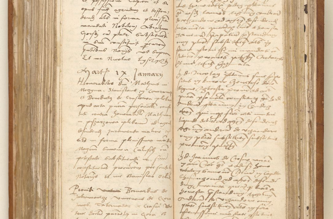 Zdjęcie nr 152 dla obiektu archiwalnego: Ac[ta con]stitutio[num procuratorum] coram [reve]rendo pa[tre domino] Nicola[o Be]dlenski [scho]lastico [vica]rioque i[n spiritua]libus [generali] Cra[coviensi] an[no Domini millesimo quingentesimo vigesimo octavo].