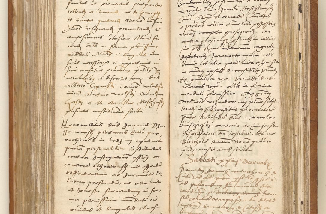 Zdjęcie nr 149 dla obiektu archiwalnego: Ac[ta con]stitutio[num procuratorum] coram [reve]rendo pa[tre domino] Nicola[o Be]dlenski [scho]lastico [vica]rioque i[n spiritua]libus [generali] Cra[coviensi] an[no Domini millesimo quingentesimo vigesimo octavo].