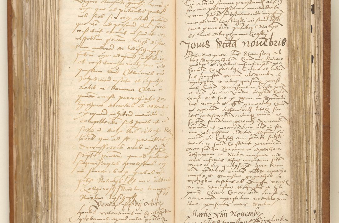 Zdjęcie nr 141 dla obiektu archiwalnego: Ac[ta con]stitutio[num procuratorum] coram [reve]rendo pa[tre domino] Nicola[o Be]dlenski [scho]lastico [vica]rioque i[n spiritua]libus [generali] Cra[coviensi] an[no Domini millesimo quingentesimo vigesimo octavo].