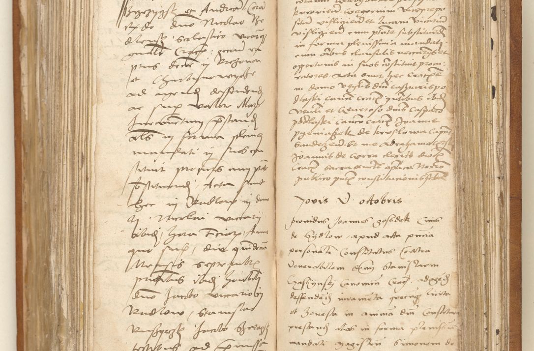 Zdjęcie nr 137 dla obiektu archiwalnego: Ac[ta con]stitutio[num procuratorum] coram [reve]rendo pa[tre domino] Nicola[o Be]dlenski [scho]lastico [vica]rioque i[n spiritua]libus [generali] Cra[coviensi] an[no Domini millesimo quingentesimo vigesimo octavo].