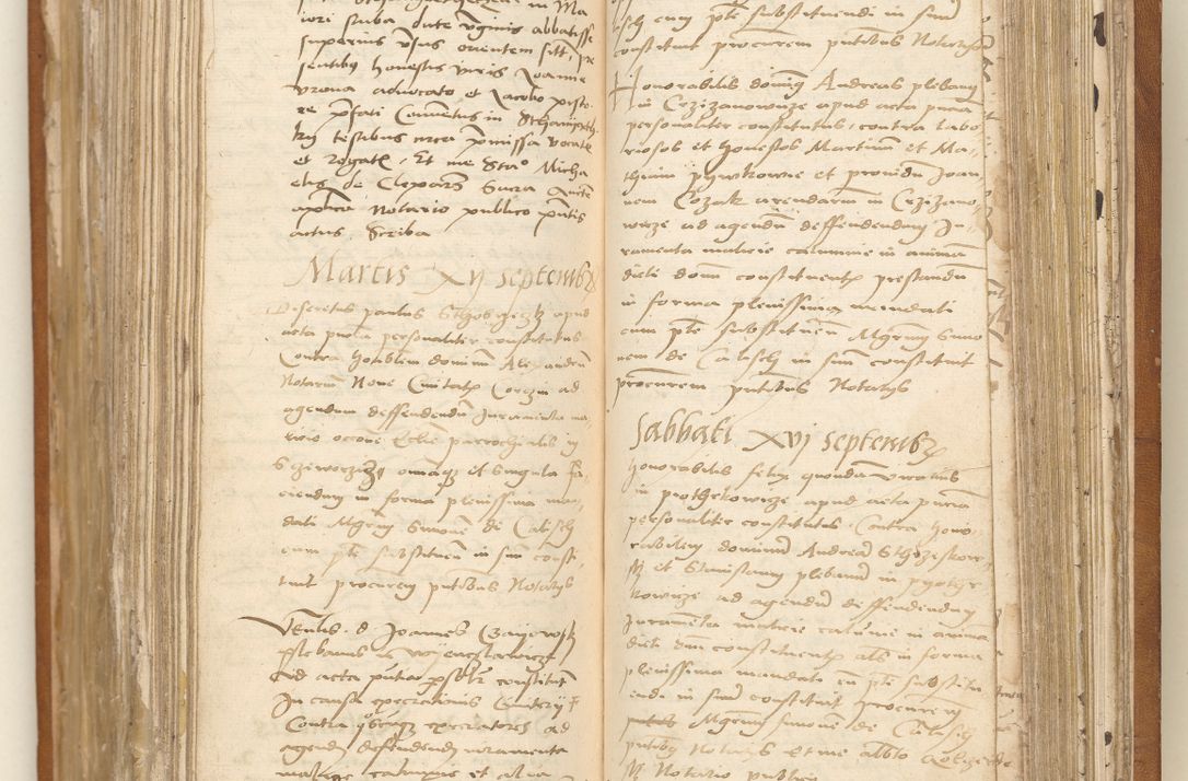 Zdjęcie nr 135 dla obiektu archiwalnego: Ac[ta con]stitutio[num procuratorum] coram [reve]rendo pa[tre domino] Nicola[o Be]dlenski [scho]lastico [vica]rioque i[n spiritua]libus [generali] Cra[coviensi] an[no Domini millesimo quingentesimo vigesimo octavo].
