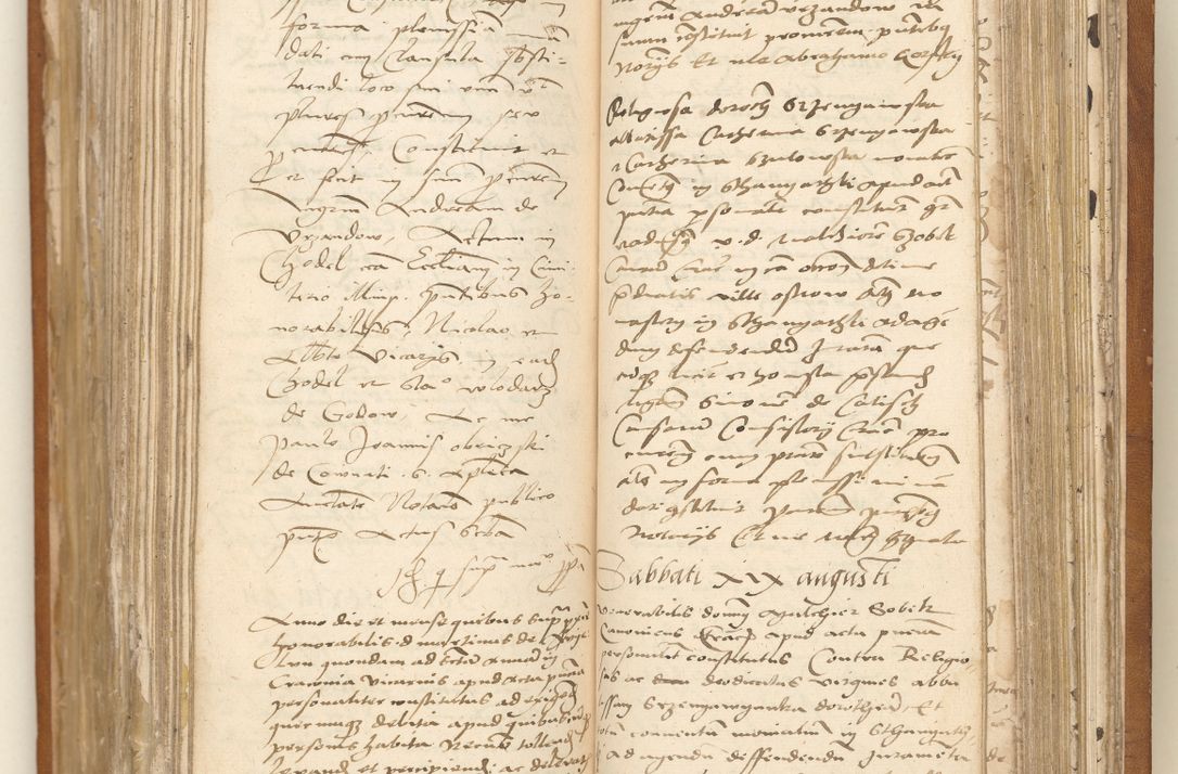 Zdjęcie nr 131 dla obiektu archiwalnego: Ac[ta con]stitutio[num procuratorum] coram [reve]rendo pa[tre domino] Nicola[o Be]dlenski [scho]lastico [vica]rioque i[n spiritua]libus [generali] Cra[coviensi] an[no Domini millesimo quingentesimo vigesimo octavo].
