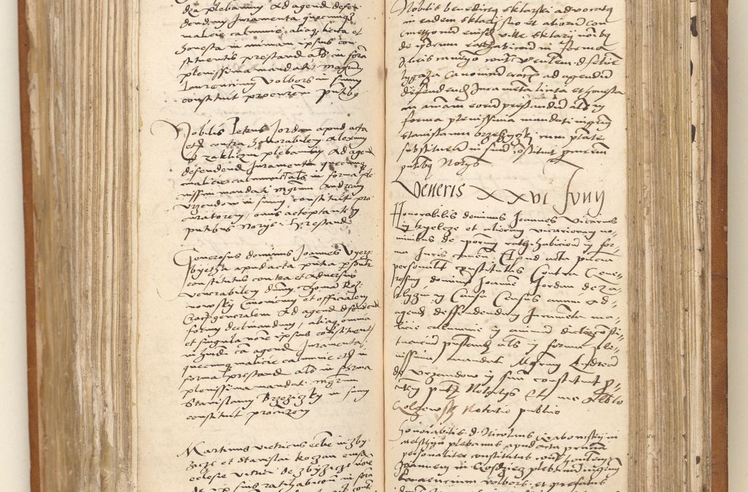Zdjęcie nr 111 dla obiektu archiwalnego: Ac[ta con]stitutio[num procuratorum] coram [reve]rendo pa[tre domino] Nicola[o Be]dlenski [scho]lastico [vica]rioque i[n spiritua]libus [generali] Cra[coviensi] an[no Domini millesimo quingentesimo vigesimo octavo].