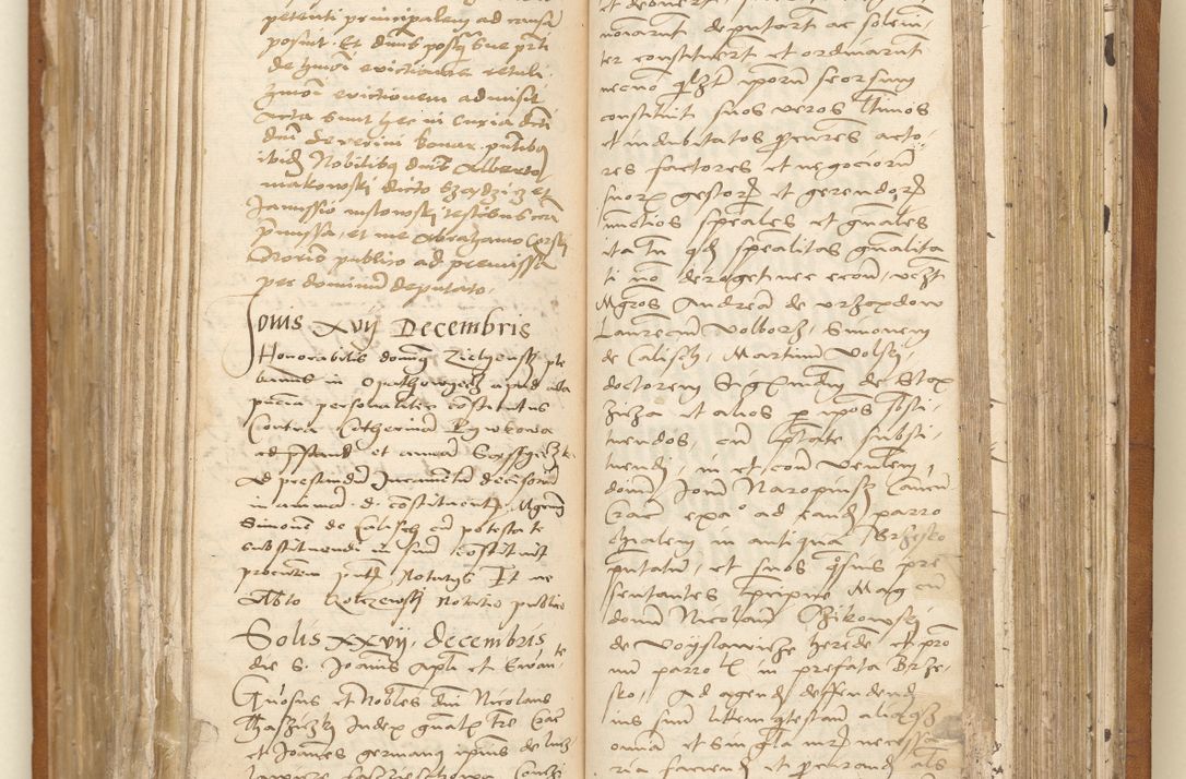 Zdjęcie nr 87 dla obiektu archiwalnego: Ac[ta con]stitutio[num procuratorum] coram [reve]rendo pa[tre domino] Nicola[o Be]dlenski [scho]lastico [vica]rioque i[n spiritua]libus [generali] Cra[coviensi] an[no Domini millesimo quingentesimo vigesimo octavo].